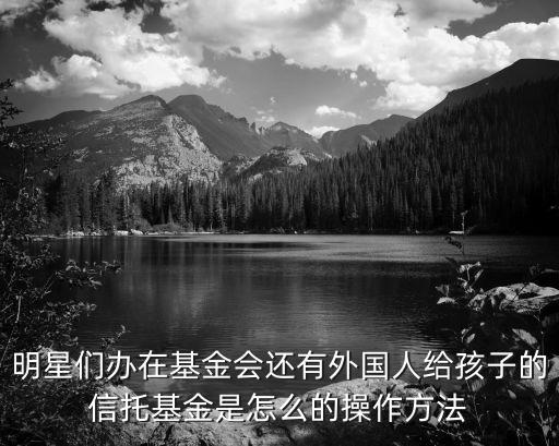 怎么給孩子買信托基金，如何購買信托