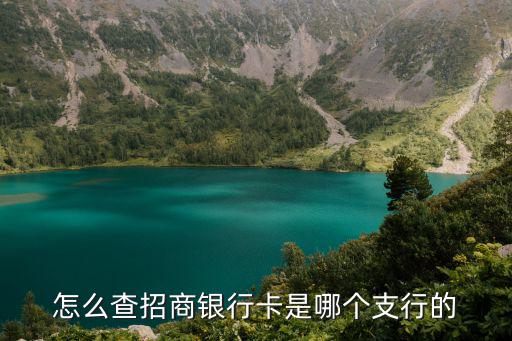 招商怎么查開(kāi)戶行名稱，招商銀行如何在網(wǎng)上銀行上查詢開(kāi)戶行