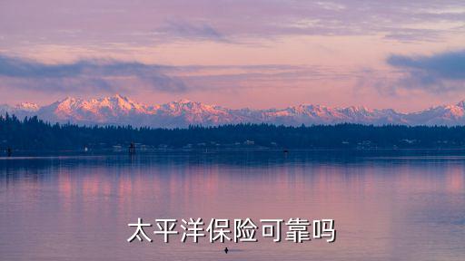 太平洋保險(xiǎn)可靠嗎