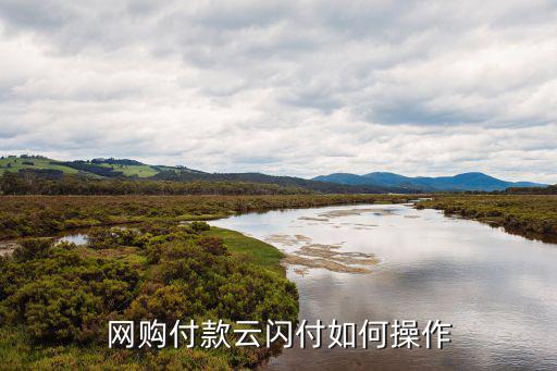 網(wǎng)購付款云閃付如何操作