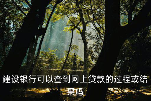建行快貸明細(xì)怎么查詢，怎樣查詢手機(jī)網(wǎng)上建行我的快貸申請(qǐng)進(jìn)度