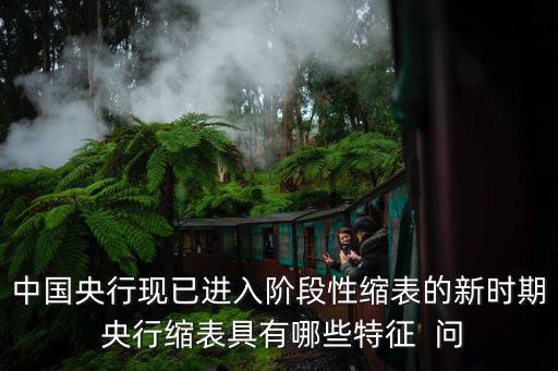 中國(guó)央行現(xiàn)已進(jìn)入階段性縮表的新時(shí)期 央行縮表具有哪些特征  問