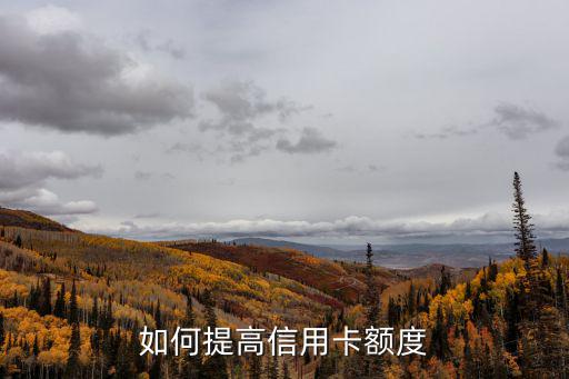 信用卡怎么提額比較快，如何提高信用卡額度