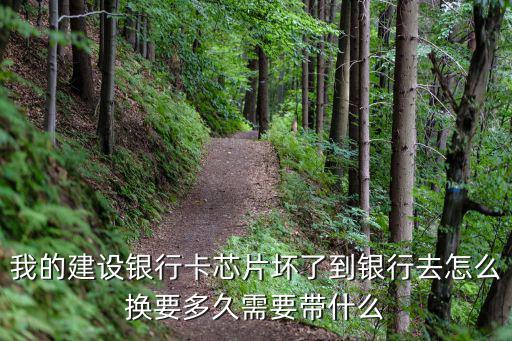 我的建設(shè)銀行卡芯片壞了到銀行去怎么換要多久需要帶什么