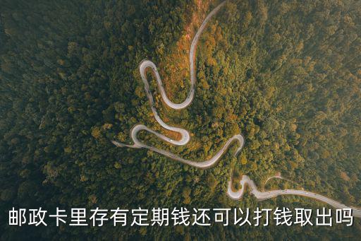 郵政卡能存定期怎么取，我郵政卡匯款沒弄好搞了個(gè)200塊的子賬戶定期要怎么把它取出來