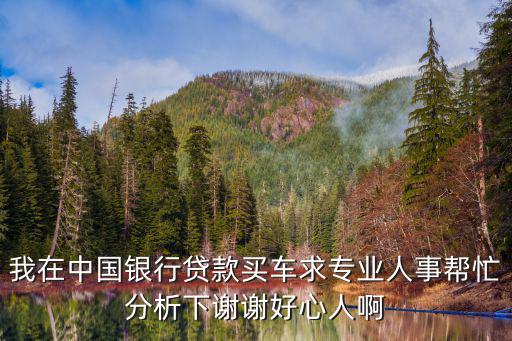 中國銀行怎么辦車貸，中國銀行的購車貸款怎么辦理和貸款利率還款期限詳細(xì)流程