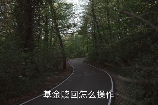 基金怎么贖回，基金贖回怎么操作