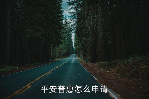 平安普惠怎么申請(qǐng)