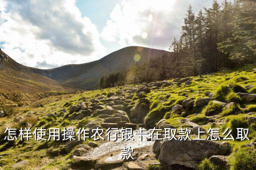 怎樣使用操作農(nóng)行銀卡在取款上怎么取款