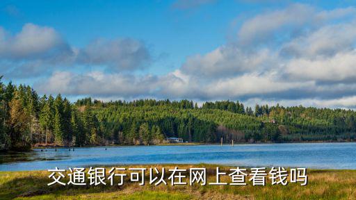 交通銀行可以在網(wǎng)上查看錢嗎