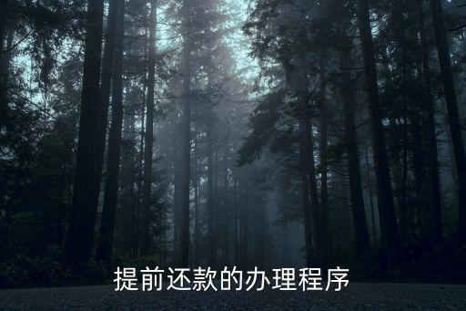 消費(fèi)貸款怎么提前還款，提前還貸流程