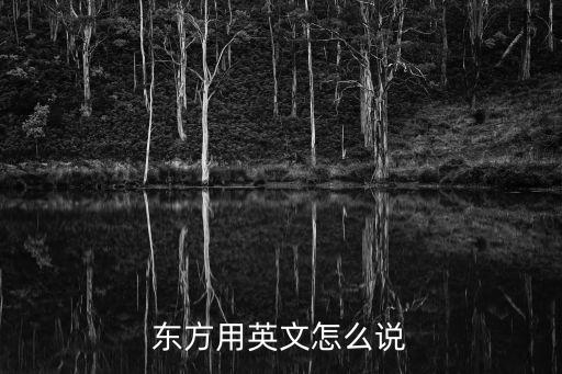 東方用英文怎么說(shuō)