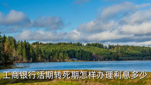 工商銀行活期轉(zhuǎn)死期怎樣辦理利息多少
