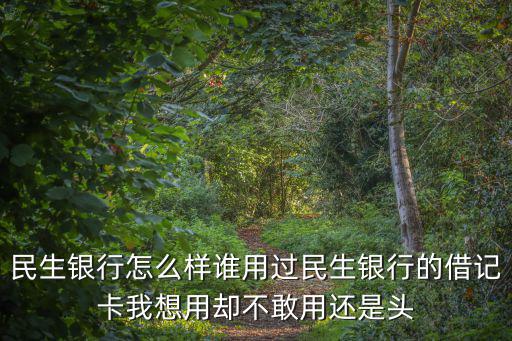 民生銀行2017怎么樣，民生銀行好嗎