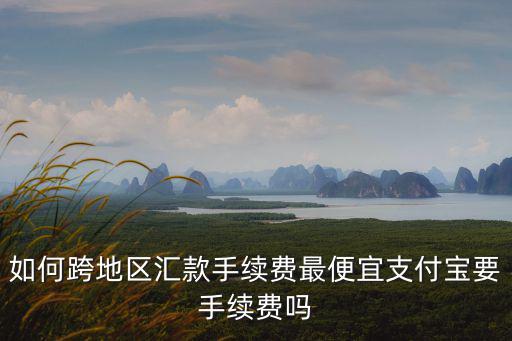 如何跨地區(qū)匯款手續(xù)費最便宜支付寶要手續(xù)費嗎