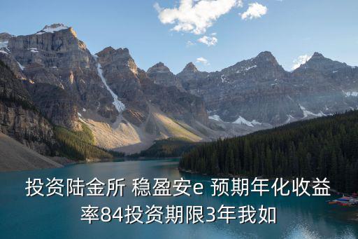 穩(wěn)盈安E怎么變現(xiàn)，通過穩(wěn)盈安e貸能獲得多少利潤(rùn)回報(bào)風(fēng)險(xiǎn)怎么控制