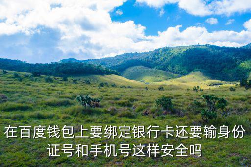 在百度錢(qián)包上要綁定銀行卡還要輸身份證號(hào)和手機(jī)號(hào)這樣安全嗎
