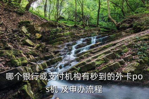 哪個(gè)銀行或支付機(jī)構(gòu)有秒到的外卡pos機(jī) 及申辦流程