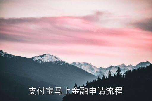 馬上金融怎么通過申請(qǐng)嗎，支付寶馬上金融申請(qǐng)流程