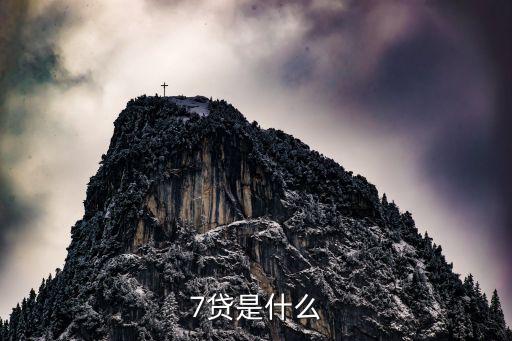 7貸是什么