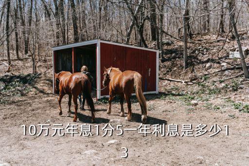 10萬1分5利息怎么算的，10萬元利息1分5一個(gè)月多少錢