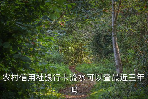 銀行怎么查3年前的流水，幾年前的銀行交易記錄怎么查出來(lái)