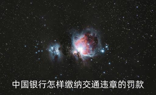 罰單在銀行怎么交罰款，電子警察罰款怎么交罰單要在銀行柜臺(tái)辦理嗎取款機(jī)能不能交呢