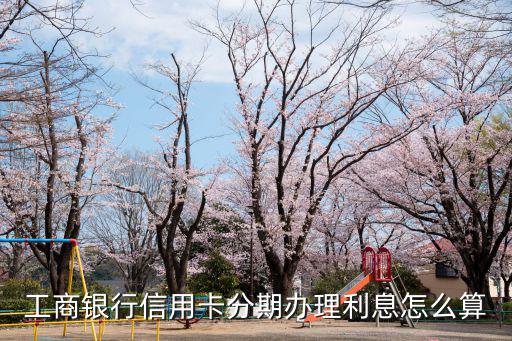 工商銀行信用卡分期辦理利息怎么算