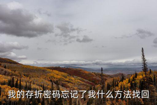 存折密碼忘記了怎么辦，存折掉了密碼忘了如何補辦