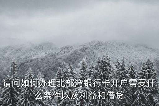 北部灣銀行卡怎么辦理，如何辦理北部灣銀行卡