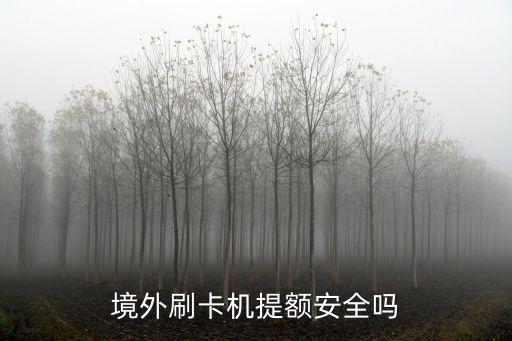 境外pos機提額怎么用，境外刷卡機提額安全嗎