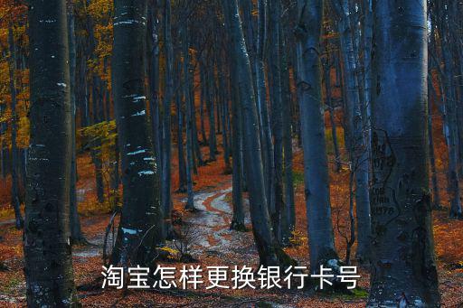 淘寶怎么換銀行卡支付，淘寶賬號(hào)怎樣換銀行卡