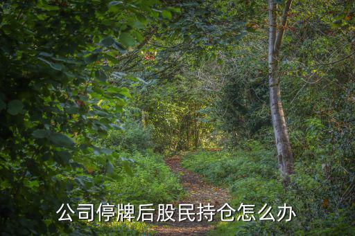 公司停牌后股民持倉(cāng)怎么辦