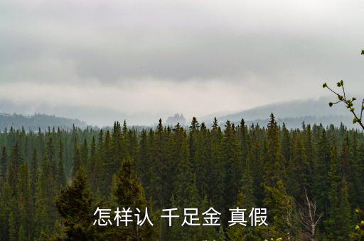 怎樣認(rèn) 千足金 真假