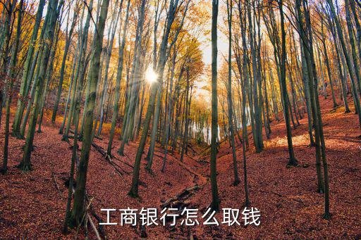 工商銀行怎么取錢