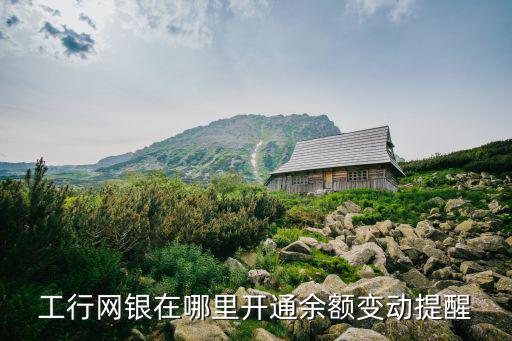工行微信余額提醒怎么辦，工商卡怎么辦余額提醒