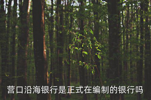 營(yíng)口沿海銀行是正式在編制的銀行嗎