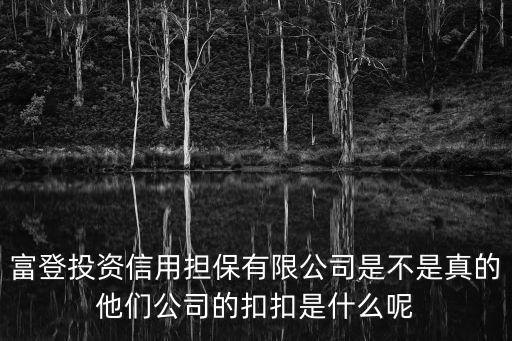 富登擔保 怎么樣，富登擔保 怎么樣