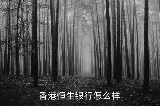 香港恒生銀行怎么樣