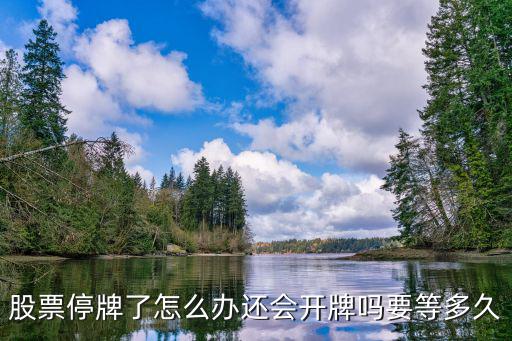 股票停牌了怎么辦還會開牌嗎要等多久
