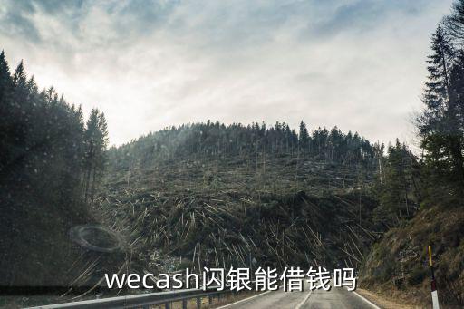 wecash閃銀能借錢嗎