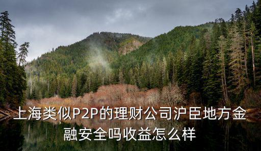 地方金融網(wǎng)怎么樣，地方金融怎么樣問下給位
