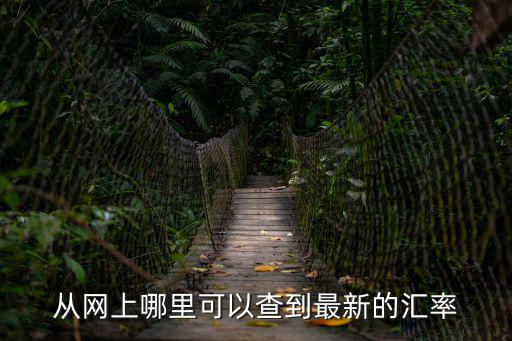 匯率怎么查詢，從網(wǎng)上哪里可以查到最新的匯率