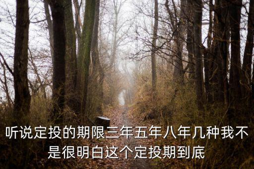 定投年限怎么看，定投一般年限是幾年
