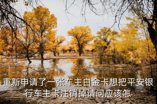 平安大白金卡怎么注銷，平安的金卡借記卡自己在網(wǎng)上可以注銷嗎怎么注銷呢