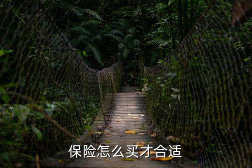 怎么買(mǎi)適合自己的保險(xiǎn)，如何選擇合適并且適合自己的保險(xiǎn)