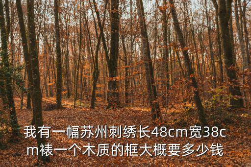 我有一幅蘇州刺繡長(zhǎng)48cm寬38cm裱一個(gè)木質(zhì)的框大概要多少錢