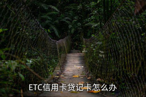 ETC信用卡貸記卡怎么辦