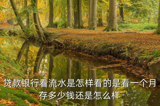 怎么看懂銀行流水，怎么看懂個人銀行流水
