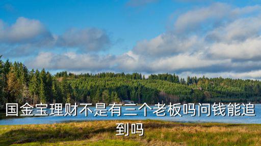 國金寶效益怎么樣，p2p國金寶平臺(tái)到閉了老板跑了我投了8萬血本無歸呀要跳樓了